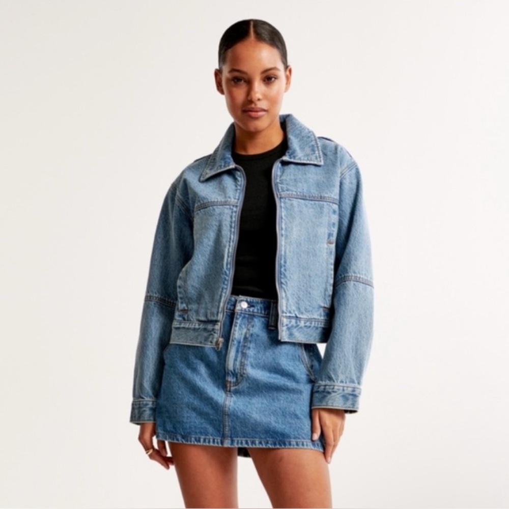 Abercrombie & Fitch Denim Jacket - XS